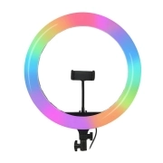 رینگ لایت 37 سانتی متری RGB مدل MJ36 - بدون پایه