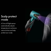 سشوار دایسون Supersonic Nural مدل HD16 - آبی 1