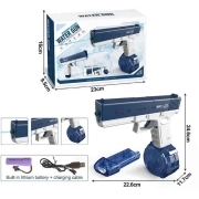 تفنگ آبپاش 2 مخزنه شیائومی Electric Water Gun 492ml+58ml – آبی 1