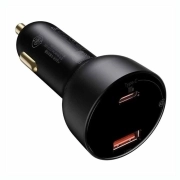 شارژر فندکی بیسوس مدل Superme CCZX-01 100W - مشکی 1