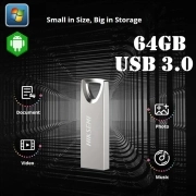 فلش مموری هایک سمی مدل M200 U3 ظرفیت 64GB – نقره‌ای
