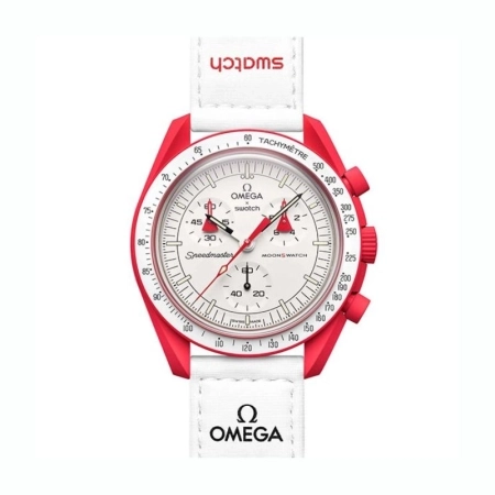 ساعت مچی امگا سواچ MISSION TO MARS مدل SO33R100