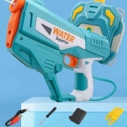 تفنگ آبپاش شیائومی مدل Electric Combat Water Gun 1350ml - آبی