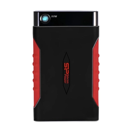 هارد اکسترنال HDD سیلیکون پاور مدل Armor A15 ظرفیت 2TB – مشکی قرمز