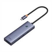 هاب USB-C چهار پورت بیسوس مدل B0005280A813-03 - خاکستری 2
