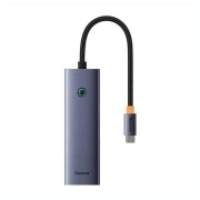 هاب USB-C چهار پورت بیسوس مدل B0005280A813-03 - خاکستری 1