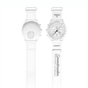 ساعت مچی امگا سواچ MISSION TO THE MOONPHASE - FULL MOON مدل SO33W700