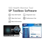 هارد SSD اینترنال سیلیکون پاور مدل Slim S55ظرفیت 120 گیگابایت - مشکی