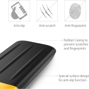هارد اکسترنال HDD سیلیکون پاور مدل Armor A65 ظرفیت 1TB – مشکی زرد