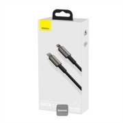 کابل شارژ سریع USB-C به لایتنینگ بیسوس مدل Tungsten Gold CATLWJ-A01 طول 2 متر - مشکی 4