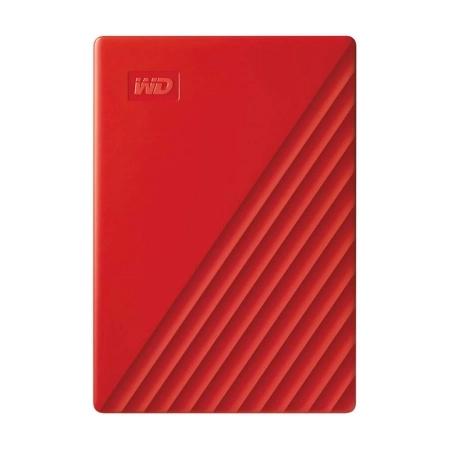 هارد اکسترنال HDD وسترن دیجیتال مدل My Passport ظرفیت 1TB - قرمز