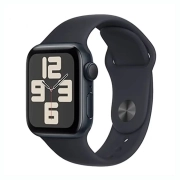ساعت هوشمند اپل مدل SE Gen 2 2024 44mm بند سیلیکونی - مشکی