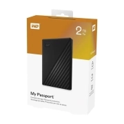 هارد اکسترنال HDD وسترن دیجیتال مدل My Passport ظرفیت 2TB - مشکی