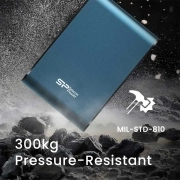 هارد اکسترنال سیلیکون پاور مدل Armor A80 ظرفیت 1TB - سرمه‌ای
