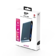 هارد اکسترنال سیلیکون پاور مدل Armor A80 ظرفیت 1TB - سرمه‌ای