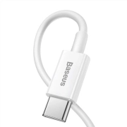 کابل شارژ USB-C به لایتنینگ بیسوس مدل CATLYS-C02 طول 2m - سفید