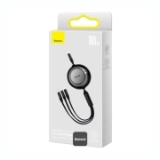 کابل شارژ چندکاره بیسوس مدل Bright Mirror ll CAMJ010201 - مشکی
