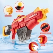 تفنگ آبپاش Electric Combat Water Gun 680ml - قرمز