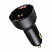 شارژر فندکی بیسوس مدل Superme CCZX-01 100W - مشکی