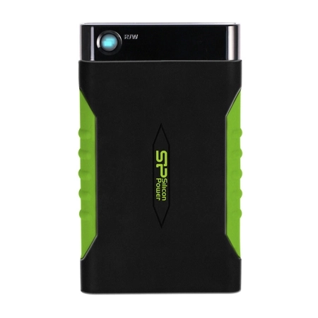 هارد اکسترنال HDD سیلیکون پاور مدل Armor A15 ظرفیت 1TB – مشکی سبز