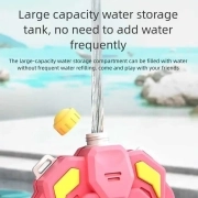 تفنگ آبپاش شیائومی مدل Electric Combat Water Gun 1350ml – صورتی