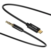 کابل صدا USB-C به AUX بیسوس مدل Yiven CAM01-01 طول 1.2m - مشکی