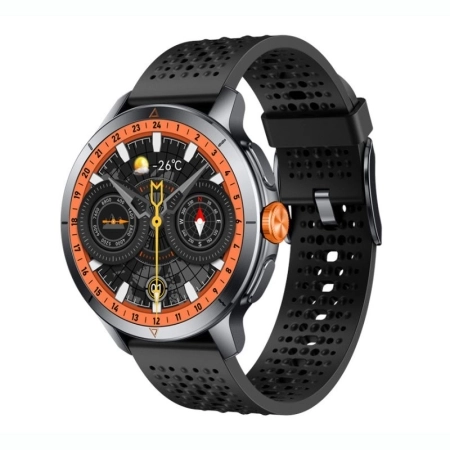 ساعت هوشمند گلوریمی مدل GX Race - بند مشکی