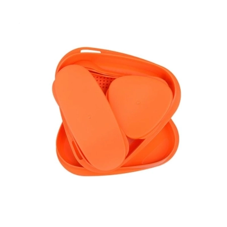 ست 8 تکه لایف کمپ مدل LunchKit کد 45816 - نارنجی