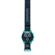 ساعت مچی امگا سواچ MISSION ON EARTH - POLAR LIGHTS مدل SO33L103