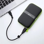 هارد اکسترنال HDD سیلیکون پاور مدل Armor A60 ظرفیت 1TB – مشکی سبز
