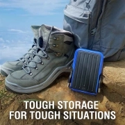 هارد اکسترنال HDD سیلیکون پاور مدل Armor A66 ظرفیت 1TB – مشکی آبی 1