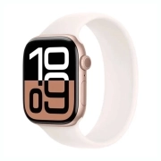 ساعت هوشمند اپل مدل Series 10 42mm بند سیلیکونی - رزگلد