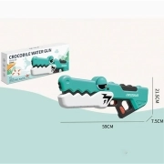 تفنگ آبپاش شیائومی Crocodile kids Electric Water Gun 650ml بزرگ - سبزآبی