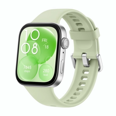 ساعت هوشمند هواوی مدل FIT 3 بند سیلیکونی - نقره‌ای