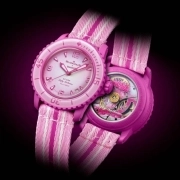 ساعت مچی زنانه بلان پن سواچ PINK OCEAN مدل SO35P400