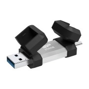 فلش مموری سیلیکون پاور مدل Mobile C51 USB 3.2 ظرفیت 256GB – نقره‌ای