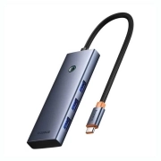 هاب USB-C هفت پورت بیسوس مدل B00052803811-00 - خاکستری 4