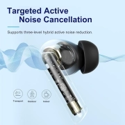 هندزفری بلوتوث کیو سی وای مدل Melobuds ANC HT05 - مشکی