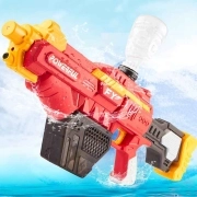 تفنگ آبپاش Electric Combat Water Gun 680ml - قرمز