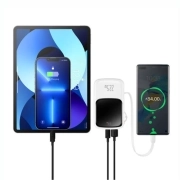 پاوربانک بیسوس مدل Qpow PRO PPQD060102 ظرفیت 10000mAh و توان 22.5W - سفید 1