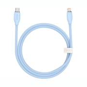 کابل شارژ سریع USB-C به لایتنینگ بیسوس مدل CAGD020003 طول 1.2m - آبی