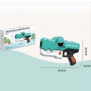 تفنگ آبپاش شیائومی Crocodile kids Electric Water Gun 650ml متوسط - سبزآبی
