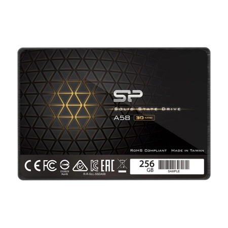 هارد اینترنال SSD سیلیکون پاور مدل Ace A58 ظرفیت 256GB- مشکی