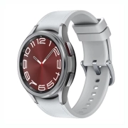 ساعت هوشمند سامسونگ گلکسی Watch 6 Classic 43mm مدل SM-R950NZ - نقره‌ای