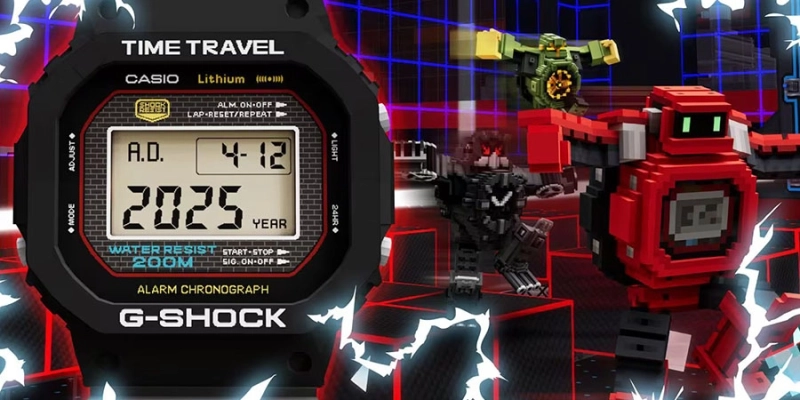 کاسیو و G-SHOCK با همکاری The Sandbox وارد دنیای متاورس می‌شن!