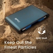 هارد اکسترنال سیلیکون پاور مدل Armor A80 ظرفیت 1TB - سرمه‌ای