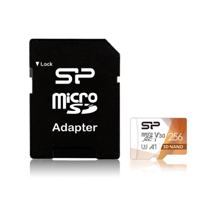 کارت حافظه microSD سیلیکون پاور مدل (100MB/s) Superior Pro UHS-I U3 ظرفیت 256GB