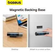تایمر زنگ دار مغناطیسی بیسوس مدل L60448003111-00 - مشکی 4