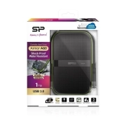 هارد اکسترنال HDD سیلیکون پاور مدل Armor A60 ظرفیت 1TB – مشکی سبز