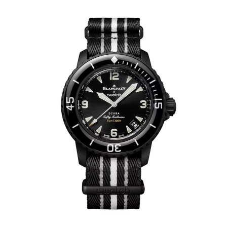 ساعت مچی بلان پن سواچ OCEAN OF STORMS مدل SO35B400